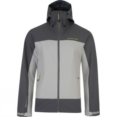 Chaquetas Dare 2 b Excluse Hombre - Gris Oscuro / Gris - Chile TVB936148